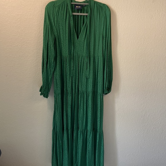 Anthropologies Maeve Wendy Tiered Maxi Dress size Medium - Picture 6 of 15